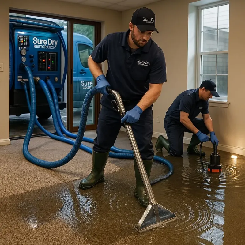 Water Extraction and Removal process in Wormleysburg, PA